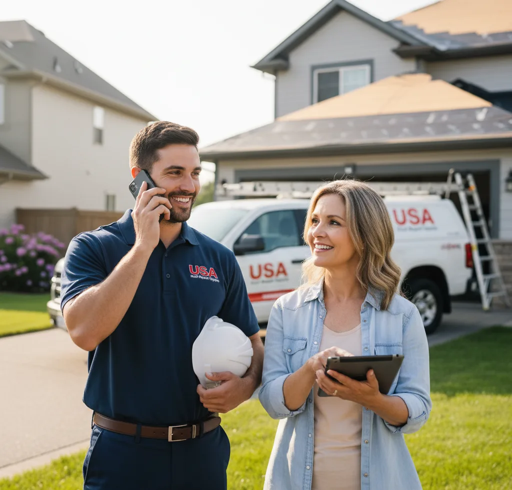 USA Roof Repair Experts customer support in Shoshone
